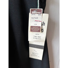 Load image into Gallery viewer, Vintage pleated skirt black size 18 mid calf new old stock