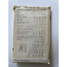 Load image into Gallery viewer, Vintage Advance sewing pattern #2864 size 14 dress and jacket 1960s