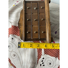 Load image into Gallery viewer, Vintage 60s dollhouse dresser imperfect 6" x 5" three drawers