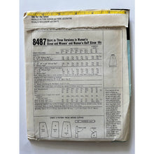 Load image into Gallery viewer, Vintage 1960s Mccalls sewing pattern #8487 knee length skirt size 12.5 uncut