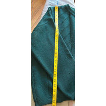 Load image into Gallery viewer, Vintage 60s Wagner cardigan sweater forest green full metal zip wool blend