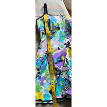 Load image into Gallery viewer, Vintage Gabar swimsuit size 10 connected two piece bold floral print tankini