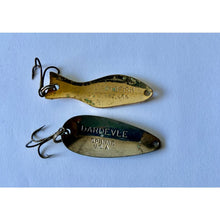 Load image into Gallery viewer, Two small vintage metal fishing lures
