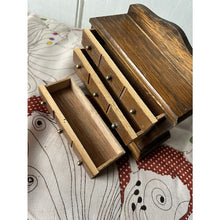 Load image into Gallery viewer, Vintage 60s dollhouse dresser imperfect 6" x 5" three drawers