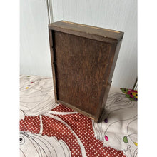 Load image into Gallery viewer, Vintage dollhouse hutch bookcase with drawers 7"