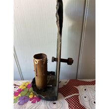 Load image into Gallery viewer, Vintage brass wall sconce light candlestick 10.5" sunset lightolier