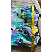 Load image into Gallery viewer, Vintage Gabar swimsuit size 10 connected two piece bold floral print tankini