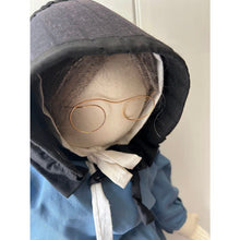 Load image into Gallery viewer, Vintage 90s Amish doll faceless 25" handmade imperfect