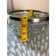 Load image into Gallery viewer, Vintage cut glass English bowl brilliant cut salad bowl