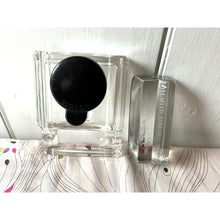 Load image into Gallery viewer, Antique Victor glass inkwell and pen rest three pieces