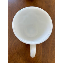 Load image into Gallery viewer, McKee diamond pressed milk glass tea cups mugs mid century punch set of 4