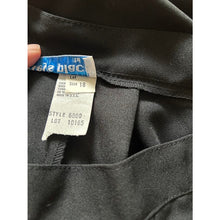 Load image into Gallery viewer, Vintage pleated skirt black size 18 mid calf new old stock