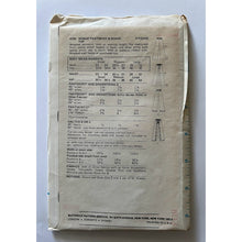 Load image into Gallery viewer, Butterick pattern #6720 vintage 1970's wrap pant skirt flared top scarf
