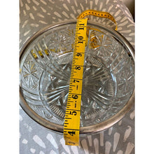 Load image into Gallery viewer, Vintage cut glass English bowl brilliant cut salad bowl
