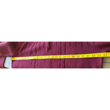 Load image into Gallery viewer, Vintage 60s Seaton turtleneck sweater men size large maroon zip henley