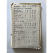 Load image into Gallery viewer, Vintage 1950s Advance pattern #9230 mens robe smoking jacket chest 38