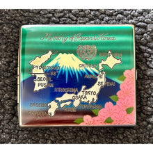 Load image into Gallery viewer, Vintage 1940s enamel cigarette case Japan souvenir
