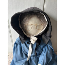 Load image into Gallery viewer, Vintage 90s Amish doll faceless 25" handmade imperfect