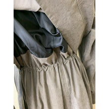 Load image into Gallery viewer, Fleet Street women trench coat size 14 with detachable hood lined zip buttons