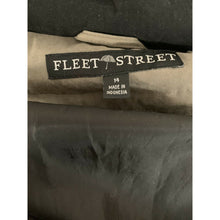 Load image into Gallery viewer, Fleet Street women trench coat size 14 with detachable hood lined zip buttons