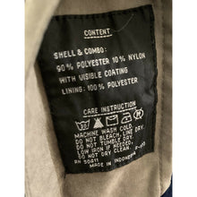 Load image into Gallery viewer, Fleet Street women trench coat size 14 with detachable hood lined zip buttons