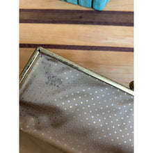 Load image into Gallery viewer, Vintage 1960s Fidelity tapestry wallet with metal clasp 7"