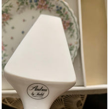 Load image into Gallery viewer, Andrea by Sadek cake plate and server floral porcelain with gold trim 10”