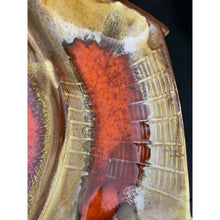 Load image into Gallery viewer, Vintage 60s mcm Marcia ceramic serving dish tray chips dip party