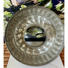 Load image into Gallery viewer, Large vintage antique metal pudding bundt cake mold 11"