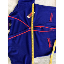 Load image into Gallery viewer, Blue vintage 60s cardigan V-neck sweater size 40/L pockets Eileen
