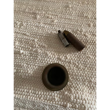 Load image into Gallery viewer, Vintage bullet table lighter brass trench art WWII 8" tall with base