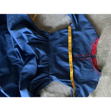 Load image into Gallery viewer, Vintage 70s maxi prairie dress homemade size small long sleeves