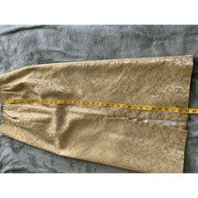 Load image into Gallery viewer, Vintage 60s gold floral brocade cocktail dress handmade 2 piece