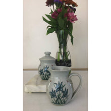 Load image into Gallery viewer, Vintage handmade ceramic sugar and creamer set
