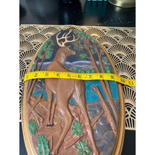 Load image into Gallery viewer, Vintage Holland Mold ceramic wall art deer/buck