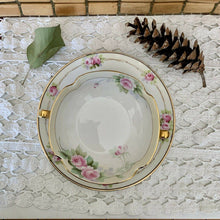 Load image into Gallery viewer, Antique hand painted Nipon bowl and plate set