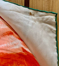 Load image into Gallery viewer, Vintage silk rose scarf