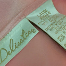 Load image into Gallery viewer, Vintage camisole size large silky pink satin