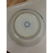 Load image into Gallery viewer, Nantucket ceramic serving bowl large stoneware blue white turnip