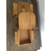 Load image into Gallery viewer, Vintage wood toy truck
