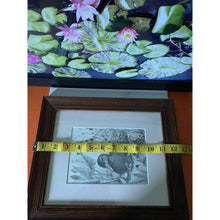 Load image into Gallery viewer, Maine marsh framed pen and ink Downeast print