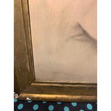 Load image into Gallery viewer, Antique painting figural baby framed portrait