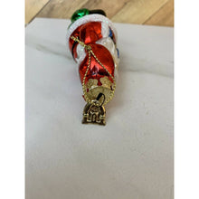 Load image into Gallery viewer, Kurt Adler Polonaise Blown Glass Santa Christmas Ornament Tree 4”