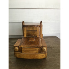 Load image into Gallery viewer, Vintage wood toy truck