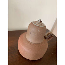 Load image into Gallery viewer, Handmade ceramic stoneware oil finger lamp 3”