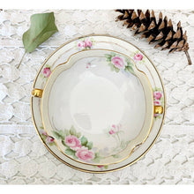 Load image into Gallery viewer, Antique Nipon fine china plate and bowl floral