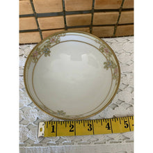 Load image into Gallery viewer, Antique hand painted Nipon footed floral bowl