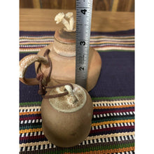 Load image into Gallery viewer, Handmade ceramic stoneware oil finger lamp 3”