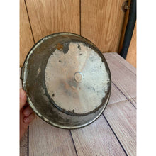 Load image into Gallery viewer, Antique rusty Primitive Tin Push up Style Candle Holder 9"