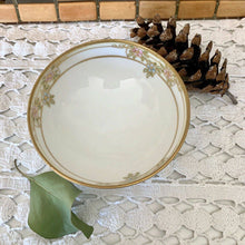 Load image into Gallery viewer, Antique hand painted Nipon footed floral bowl